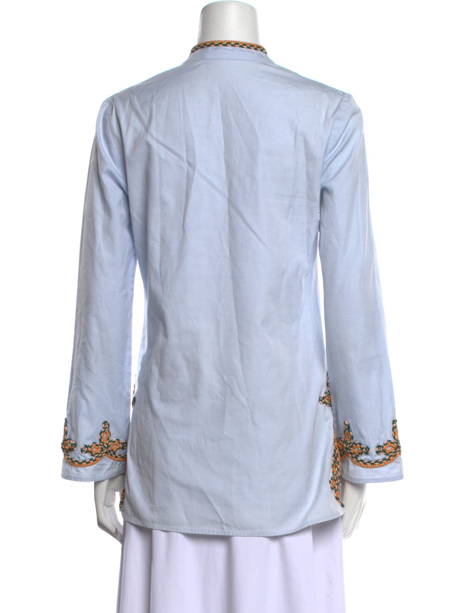 Tory Burch Printed V-Neck Tunic